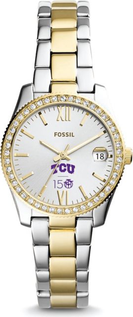 TCU 150 Years - Fossil Scarlette Two-Tone Stainless Steel Watch - ONLINE ONLY