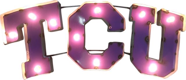 Texas Christian University Wall Light