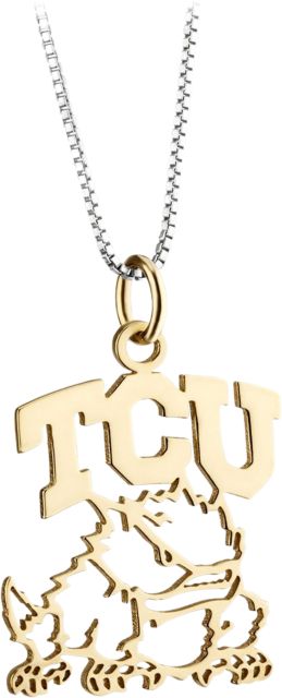 Texas Christian University Horned Frogs Laser Cut Pendant