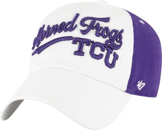 Texas Christian University Youth Color Block Cleanup Adjustable Cap