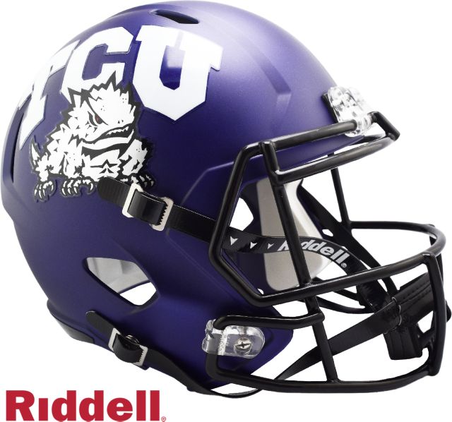 Texas Christian University Speed Replica Football Helmet
