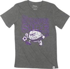 Texas Christian University Soccer Frog Side Strong Side T-Shirt