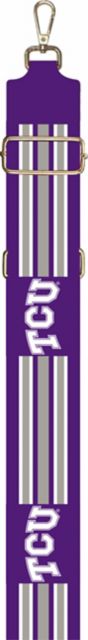 Texas Christian University Striped Bag Strap