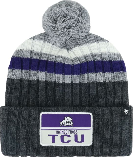 BEANIE/CUFF KNIT M/PURPL/1SIZE