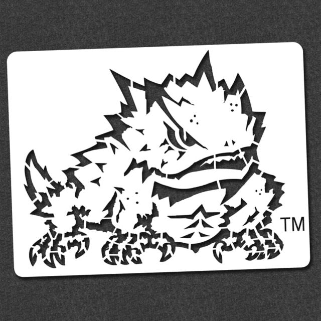 Texas Christian University Mini Stencil