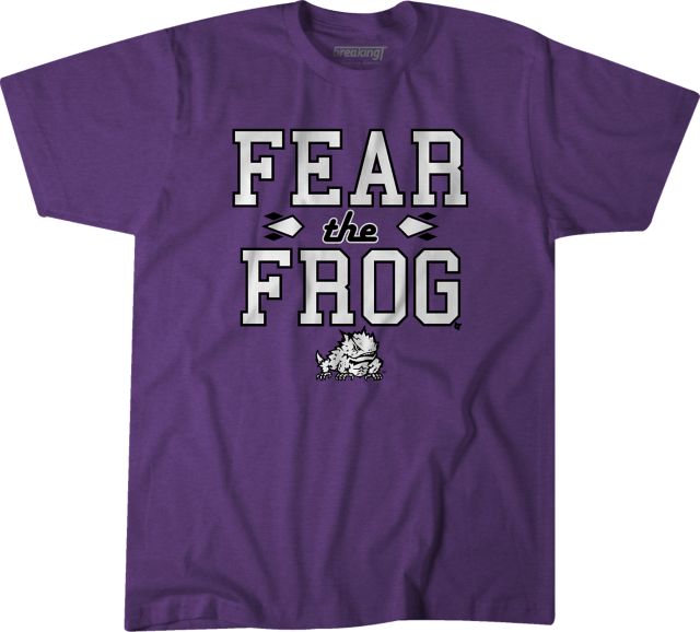Texas Christian University Fear The Frog Short Sleeve T-Shirt
