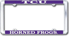 Texas Christian University License Plate Frame