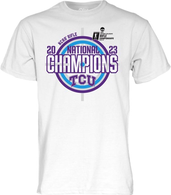 Texas Christian University Rifle 2023 National Champions T-Shirt