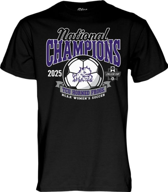 Texas Christian University Women's Soccer 2025 National Champions Short Sleeve T-Shirt