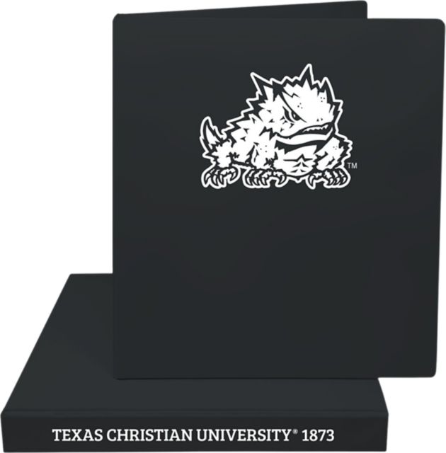 Texas Christian University 1'' Vinyl Binder
