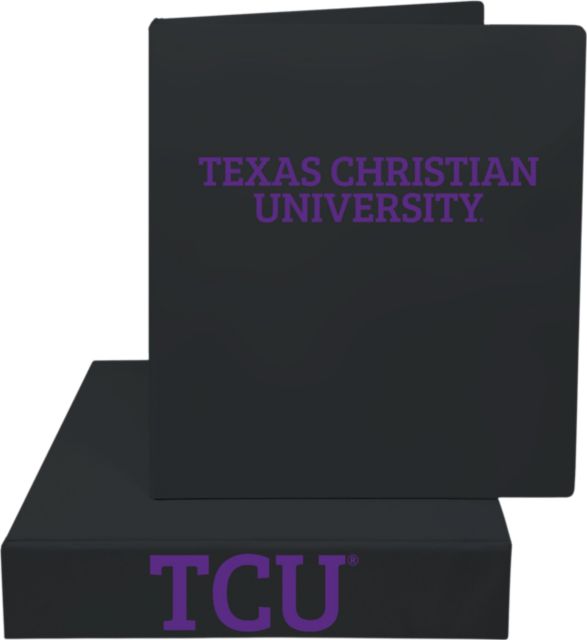 Texas Christian University 2'' Vinyl Binder
