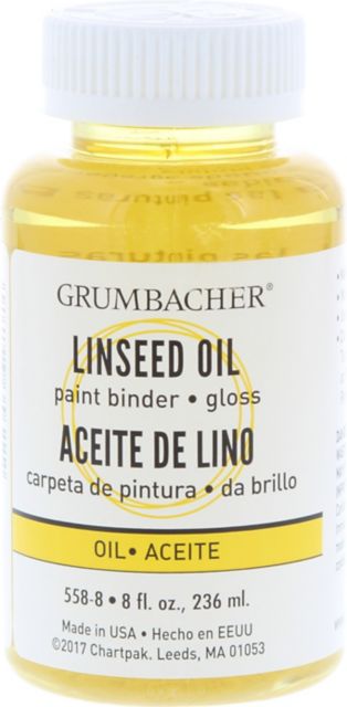 LINSEED OIL 8OZ CAN