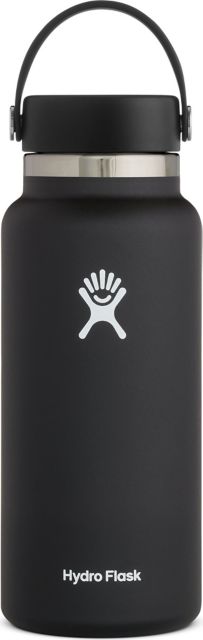 Hydroflask 32 oz Wide Mouth With Flex Cap 2.0-Black