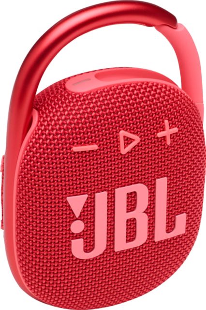 JBL Clip 4 Wireless Speaker, Red - ONLINE ONLY