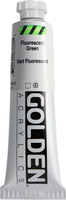 FLUORESCENT ACRYLIC GREEN 2OZ