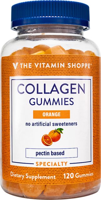 the Vitamin Shoppe  COLLAGEN GUMMIES 120 CT