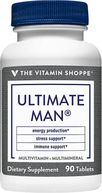 the Vitamin Shoppe  ULTIMATE MAN 90 EA