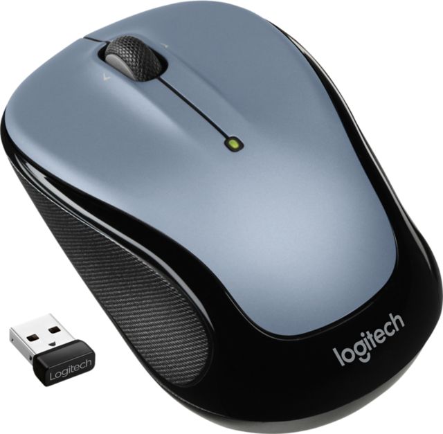 Logitech M325S Wireless Mouse Light Silver Box