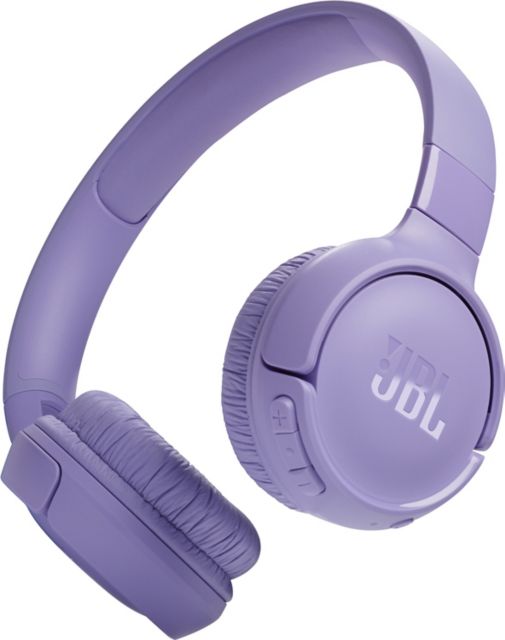 JBL Tune 520BT Wireless On-Ear Headphones, Purple