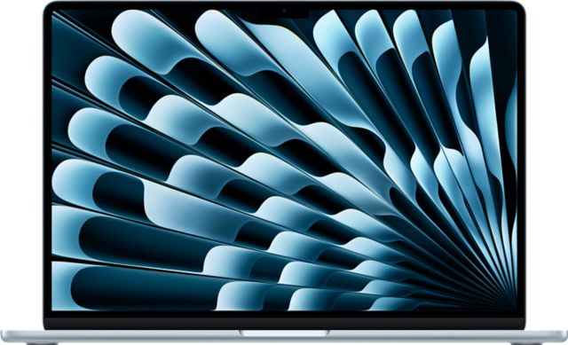 Apple 15-inch MacBook Air: Apple M4 chip with 10-core CPU and 10-core GPU, 24GB, 512GB SSD - Sky Blue - ONLINE ONLY
