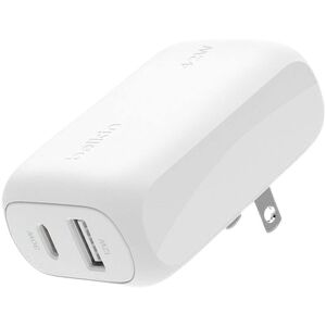 BELKING BOOSTCHARGE DUAL WALL CHARGER, 42W in WHITE
