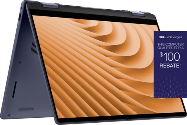 Dell 14 Plus 2-in-1 Touch Ryz5-340/16/512GB, Midnight Blue - ONLINE ONLY