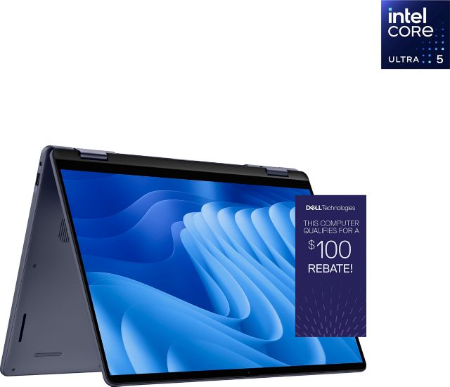 Dell 16 Plus 2-in-1 Touch Ult5-226V/16/512GB, Ice Blue - ONLINE ONLY