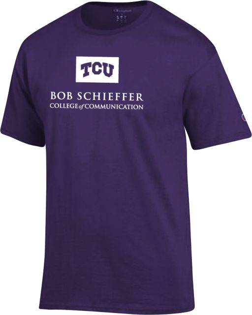 TCU Champion T Shirt Bob Schieffer College of Communication - ONLINE ONLY