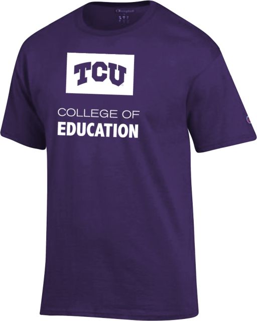 TCU Champion T Shirt College of Education - ONLINE ONLY