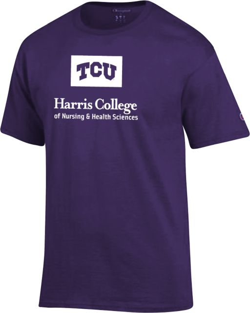 TCU Champion T Shirt Harris College of Nursing and Health - ONLINE ONLY
