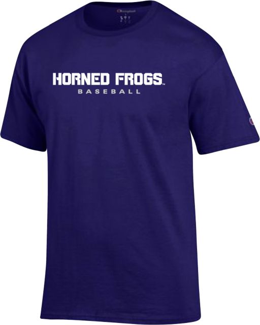 TCU Champion T Shirt Horned Frogs Baseball - ONLINE ONLY