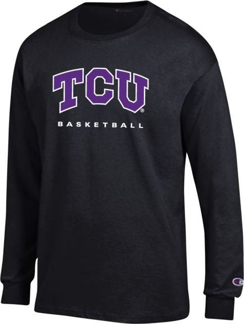 TCU Champion Long Sleeve T Shirt Basketball - ONLINE ONLY