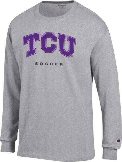TCU Champion Long Sleeve T Shirt Soccer - ONLINE ONLY