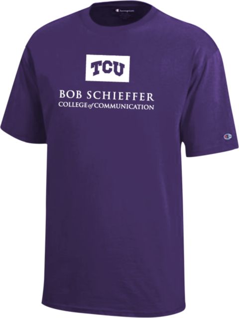 TCU Youth Champion Short Sleeve Tee Bob Schieffer College of Communication - ONLINE ONLY