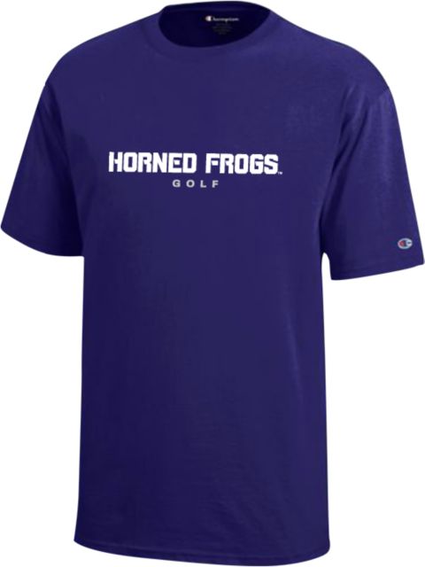 TCU Youth Champion T Shirt Horned Frogs Golf - ONLINE ONLY