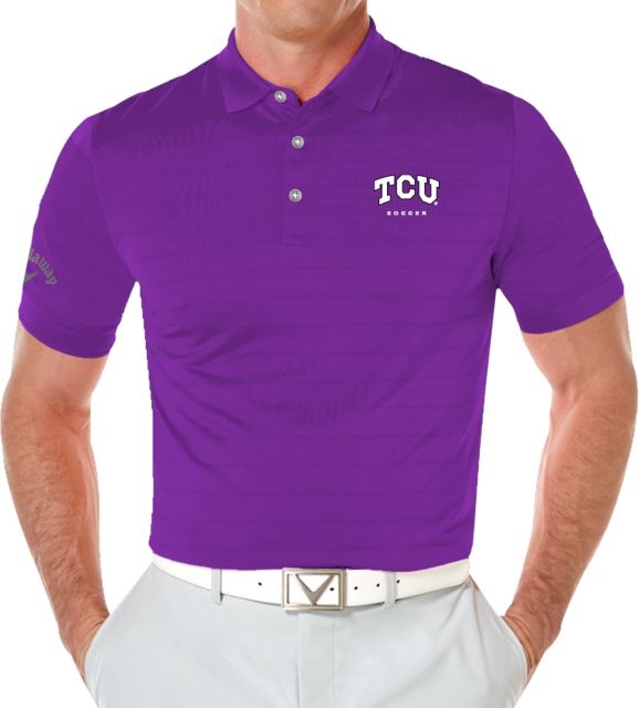 TCU Callaway Opti Vent Polo Soccer - ONLINE ONLY