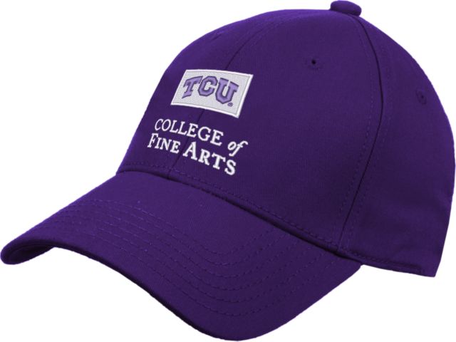 TCU Structured Adjustable Pro Style Hat College of Fine Arts - ONLINE ONLY