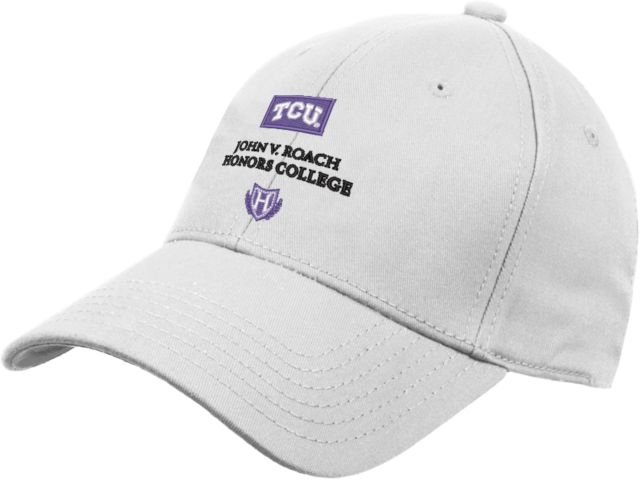 TCU Structured Adjustable Pro Style Hat John V. Roach Honors College - ONLINE ONLY