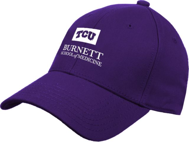 TCU Structured Adjustable Pro Style Hat TCU Burnett School of Medicine Vertical - ONLINE ONLY
