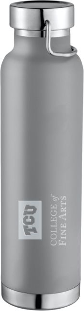 TCU Thor Copper Vacuum Insulated Bottle 22oz College of Fine Arts - ONLINE ONLY