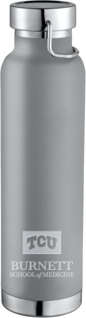 TCU Thor Copper Vacuum Insulated Bottle 22oz TCU Burnett School of Medicine Vertical Engraved - ONLINE ONLY