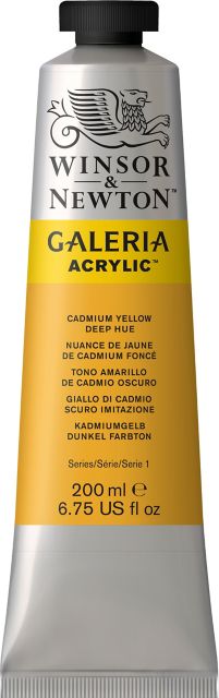 GALERIA ACRYLIC  200ML CADMIUM YELLOW DEEP