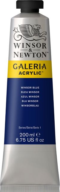 GALERIA ACRYLIC  200ML WINSOR BLUE