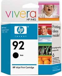 INK CART HP 92 BLACK