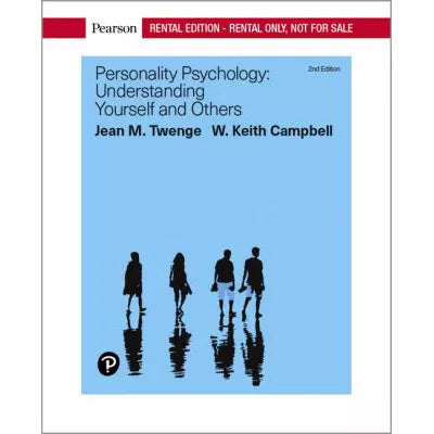 Personality Psychology: Understand Yourself &amp; Others (RRPHE)