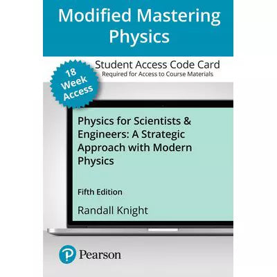 Mastering Physics with Pearson eText Access Code (18 Weeks) for Physics for Scientists and Engineers