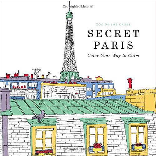 SECRET PARIS COLORING BOOK