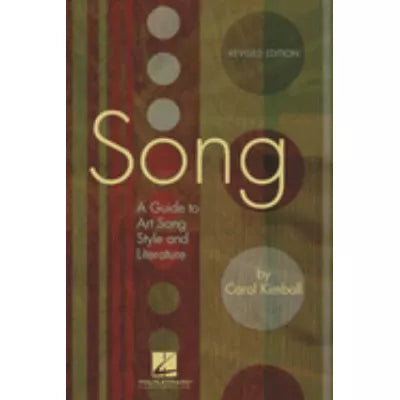 Song: Guide to Art Song Style &amp; Literature