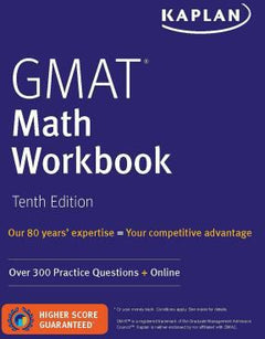 GMAT MATH WORKBOOK