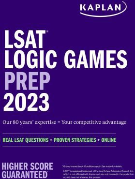 LSAT LOGIC GAMES PREP 2023
